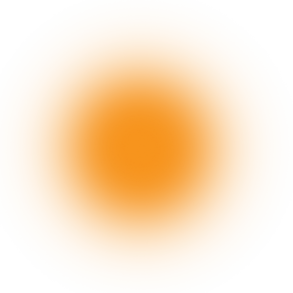 Orange Circle Blur